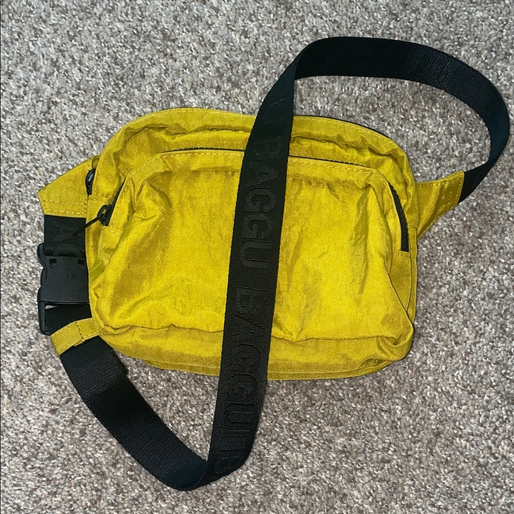 BAGGU Yellow Belt Bag